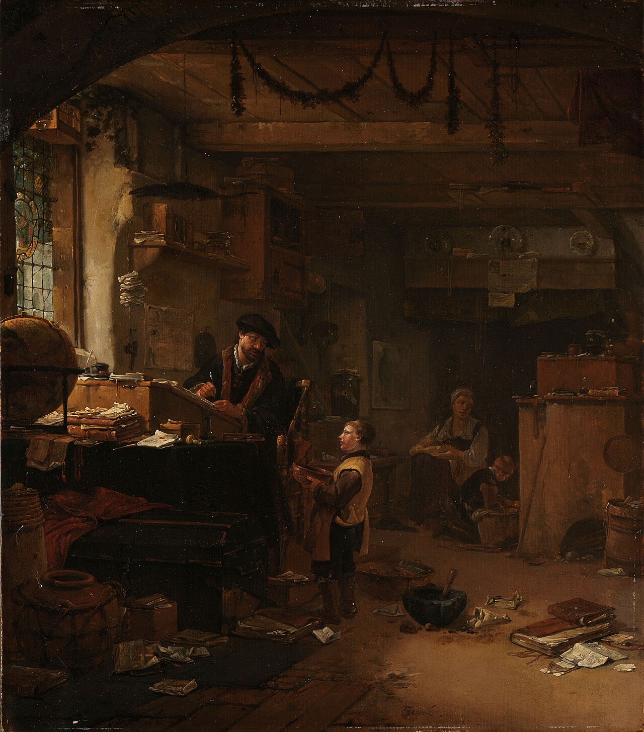 The Alchemist, Thomas Wijck, Rijksmuseum Amsterdam